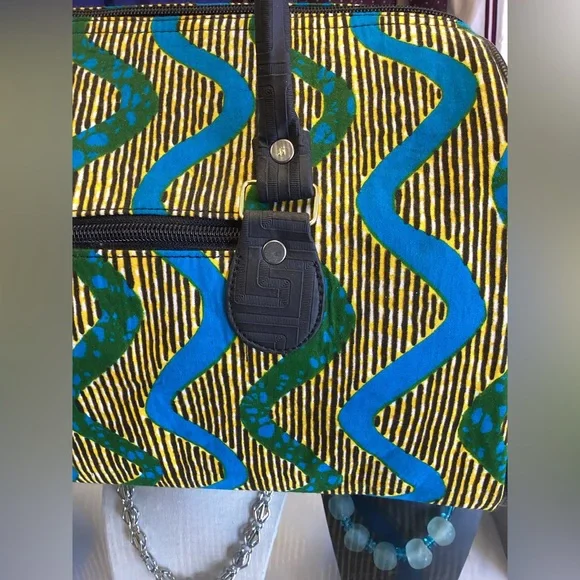 African Print Classy Bag - Picture 2 of 8